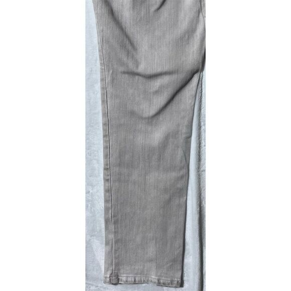 Chico’s So Slimming Beige Stretch Straight Jeans Size 3 (L 16) Regular - Picture 7 of 13